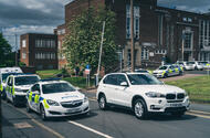 99 bmw x5 panning front quarter police car 99 bmw x5 panning front quarter police car
