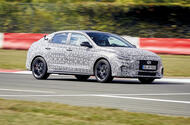 2021 Hyundai i30 Fastback N prototype drive - hero front 2021 Hyundai i30 Fastback N prototype drive - hero front