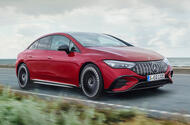 99 Mercedes AMG EQE43 official reveal tracking front 99 Mercedes AMG EQE43 official reveal tracking front
