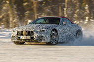 99 Mercedes AMG SL prototype official winter testing lead