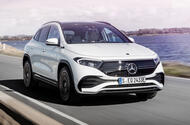 99 Mercedes Benz EQA official images hero front 99 Mercedes Benz EQA official images hero front