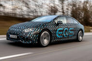99 Mercedes Benz EQS prototype ride 2021 hero front 99 Mercedes Benz EQS prototype ride 2021 hero front