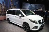 Mercedes-Benz V-Class 2019 reveal - front (white)
