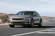 99 Polestar 2 official images desert tracking front 99 Polestar 2 official images desert tracking front