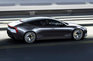 99 Polestar 5 preview side pan 2022 99 Polestar 5 preview side pan 2022
