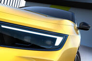 99 Vauxhall Astra 2021 teaser images headlights 99 Vauxhall Astra 2021 teaser images headlights