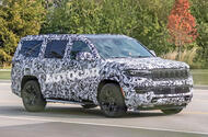 Jeep Grand Wagoneer spy images - front