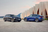 The Audi Q8 e-tron is available as both a stylish SUV and a sleek Sportback The Audi Q8 e-tron is available as both a stylish SUV and a sleek Sportback