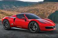 Alfa Stradale render 2022 on loc 2 Alfa Stradale render 2022 on loc 2