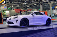 Alpine A110 E Ternite 2022 beforehand 4th static Paris centrifugal show Alpine A110 E Ternite 2022 beforehand 4th static Paris centrifugal show