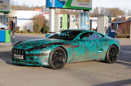 Aston Martin DB11 prototype 2023 front quarter static Aston Martin DB11 prototype 2023 front quarter static