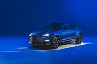 aston martin dbx 707 studio front three quarters