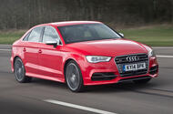 Audi A3 saloon front three quarter tracking Audi A3 saloon front three quarter tracking