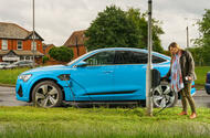 Audi e tron sportback 2021 charging side Audi e tron sportback 2021 charging side