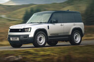 Baby Land Rover Defender front three quarter Baby Land Rover Defender front three quarter