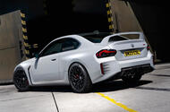 BMW M2 CS 2022 Autocar render rear quarter BMW M2 CS 2022 Autocar render rear quarter