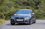 2017 BMW 330e - cornering front