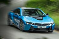 BMW i8 front three quarter