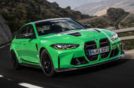 BMW M3 CS green front lead BMW M3 CS green front lead