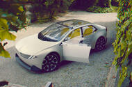 bmw vision neue klasse concept front three quarter static bmw vision neue klasse concept front three quarter static