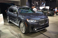 BMW X7 at the LA motor show - front