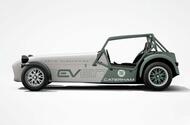 Caterham Seven EV side Caterham Seven EV side