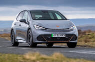 cupra born e boost 202 001 cornering front cupra born e boost 202 001 cornering front