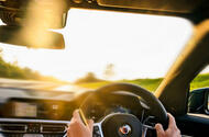 driving blurry