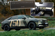 DS No8 prototype with interior and badge previews