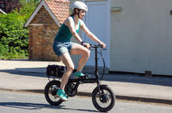The Perry Ehopper claims to be the  lightest electric folding bike on the market, at 14kg