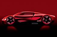 Electric Honda NSX side Electric Honda NSX side
