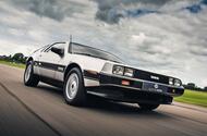 Electrogenic Delorean DMC 12 front three quarter