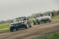 New Mazda MX-5 meets EV-converted original: which is best?