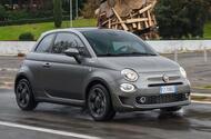 Fiat 500 front three quarter grey Fiat 500 front three quarter grey