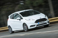 Ford Fiesta ST Mk7 front quarter tracking Ford Fiesta ST Mk7 front quarter tracking