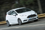 Ford Fiesta ST Mk7 front quarter tracking