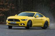Ford Mustang 2015 cornering Ford Mustang 2015 cornering