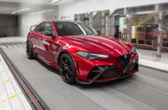 giulia gtam at sauber engineering wind tunnel 1 giulia gtam at sauber engineering wind tunnel 1