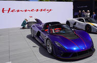 Hennessey Venom F5 roadster roof down Hennessey Venom F5 roadster roof down