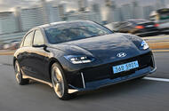 hyundai ioniq 6 01 front tracking hyundai ioniq 6 01 front tracking
