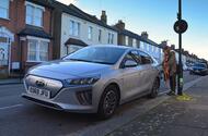 Hyundai Ioniq charging Hyundai Ioniq charging