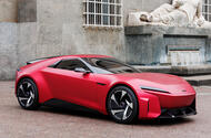 Italdesign Vision Rapida front quarter outdoors