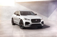 Jag F PACE 22MY 02 R Dynamic Black Exterior Front 3 4 110821 LEAD