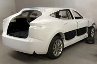 Jaguar J Pace buck rear quarter