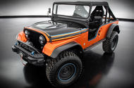 Jeep CJ Charge concept front three quarter