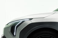 Kia EV3 front teaser Kia EV3 front teaser