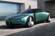 Lancia Pura HPE concept 2023 front quarter static Lancia Pura HPE concept 2023 front quarter static