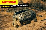 Land Rover Defender off road