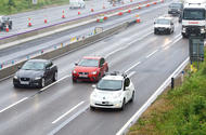 leaf autonomous driving motorway