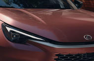 Lexus LBX teaser 2023 headlight